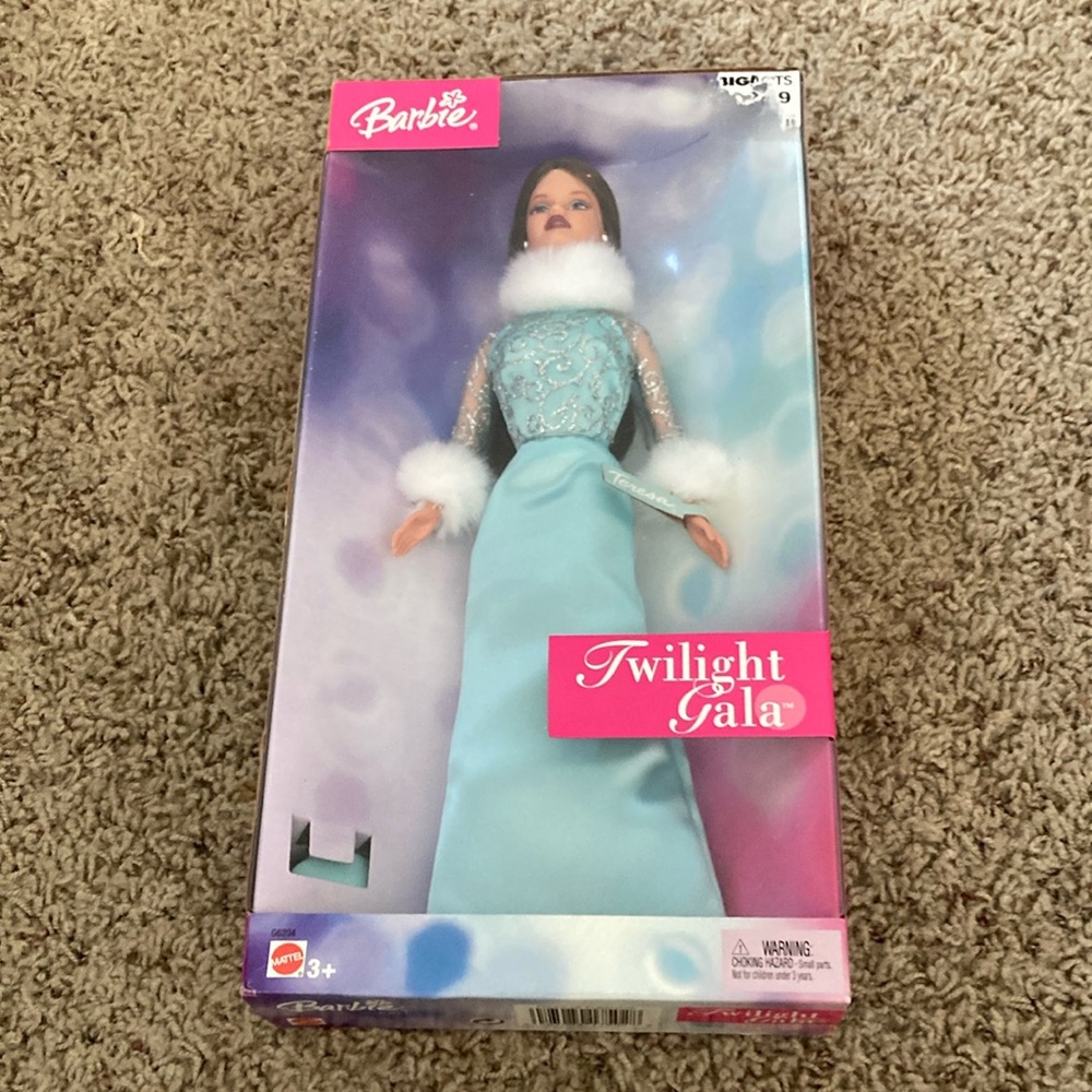 New Barbie Twilight Gala Box with Pink and Purple Design